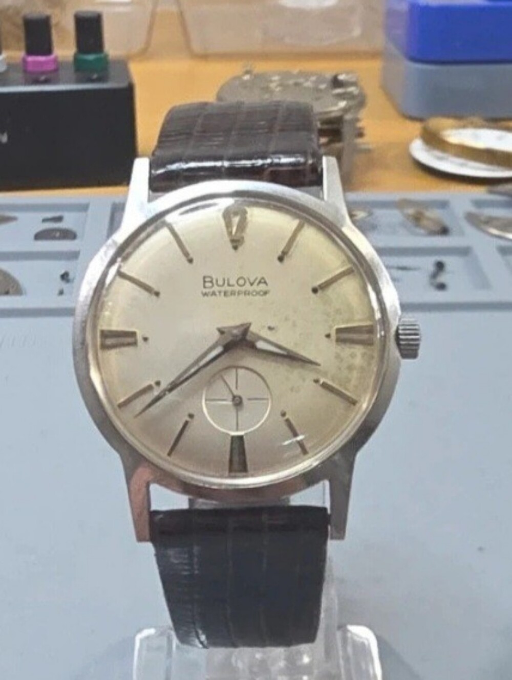 Vtg 1965 Bulova Surf King
